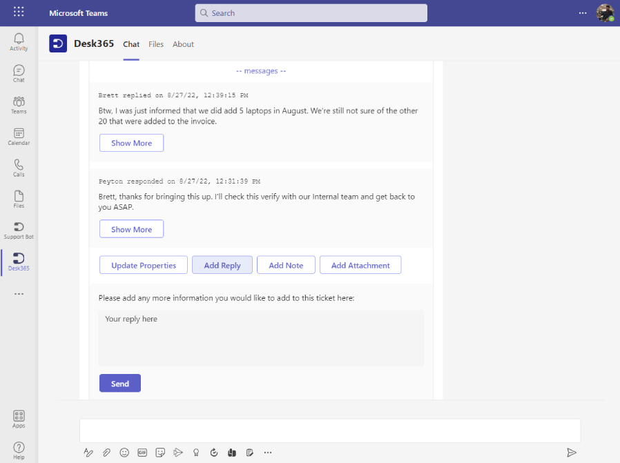 Desk365-Focus, without the need to switch contexts.